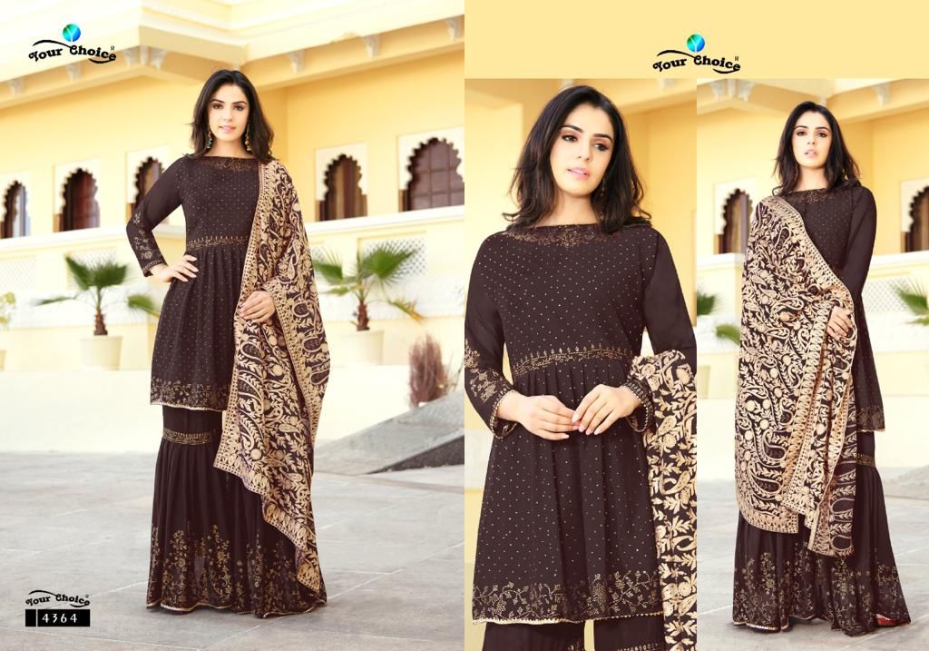 Nazakat 2 Heavy Wedding Wear Designer Fancy Georgette Latest Salwar Suit Collection